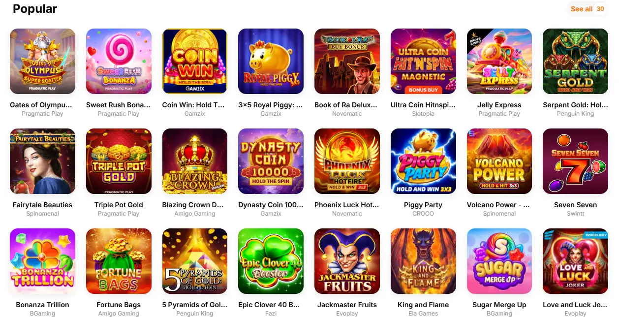 HitnSpin Casino Slots